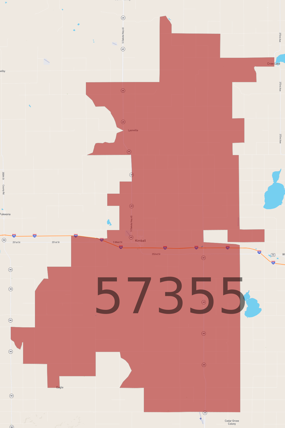 Zip code 57355 atlasbig