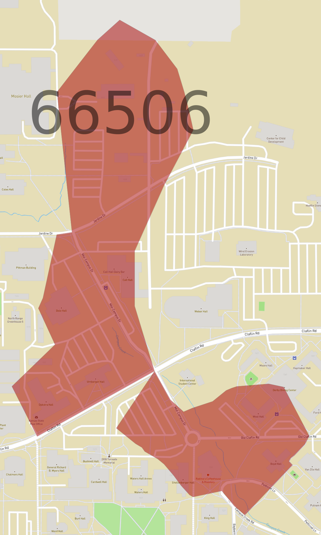 Zip Code 66506 - AtlasBig.com