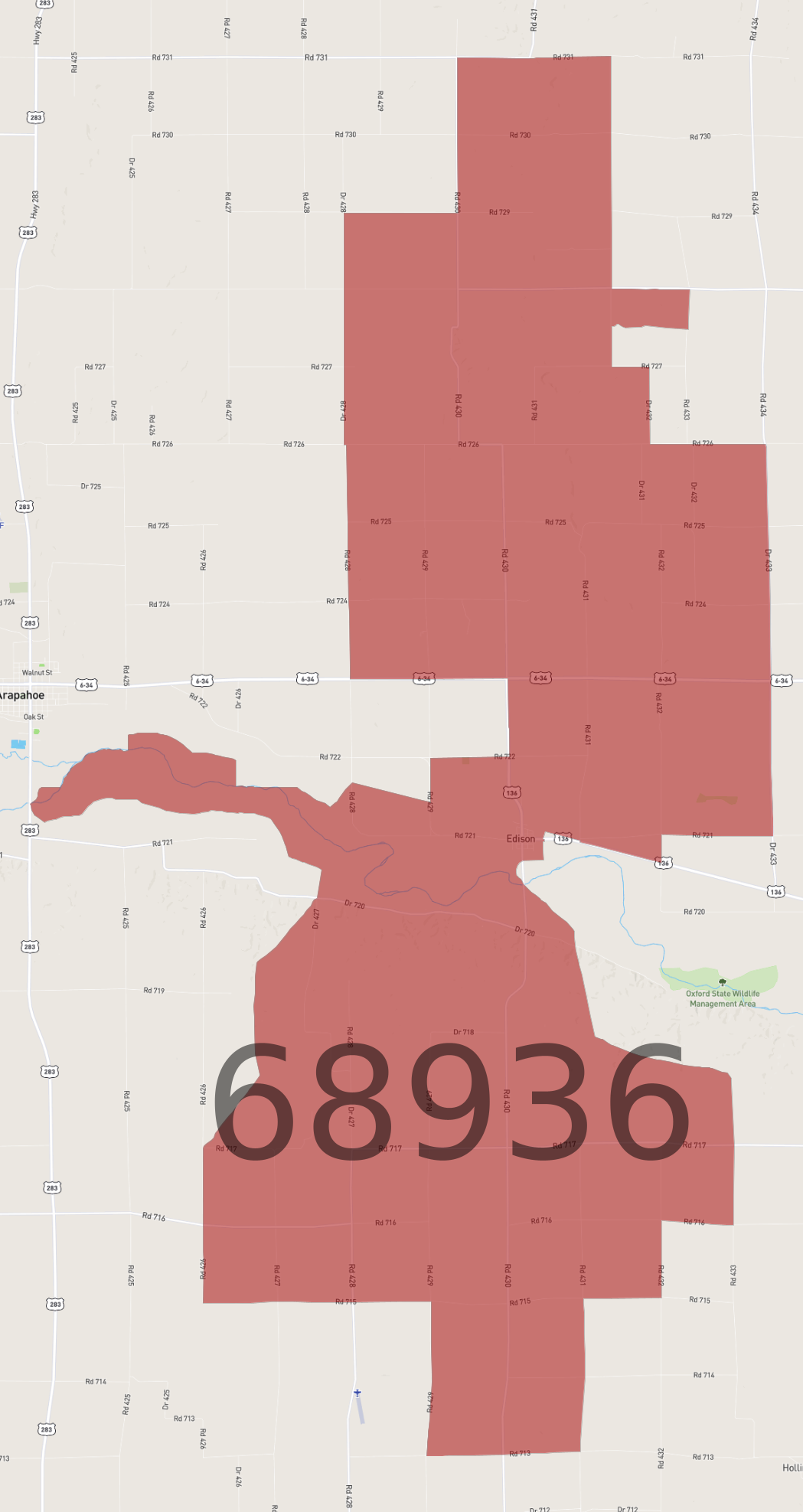 Zip code 68936 atlasbig