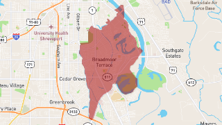 Zip Code 71105 - Shreveport Thumbnail