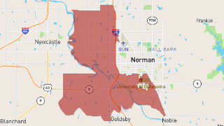 Zip Code 73072 - AtlasBig.com