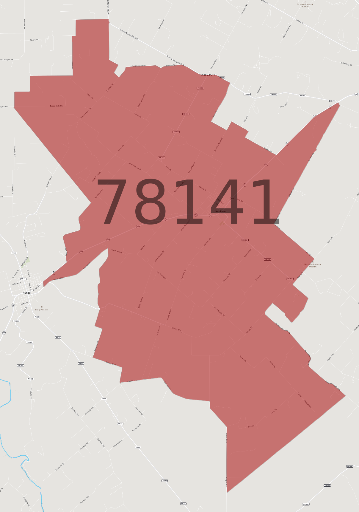 Zip Code 78141 - AtlasBig.com