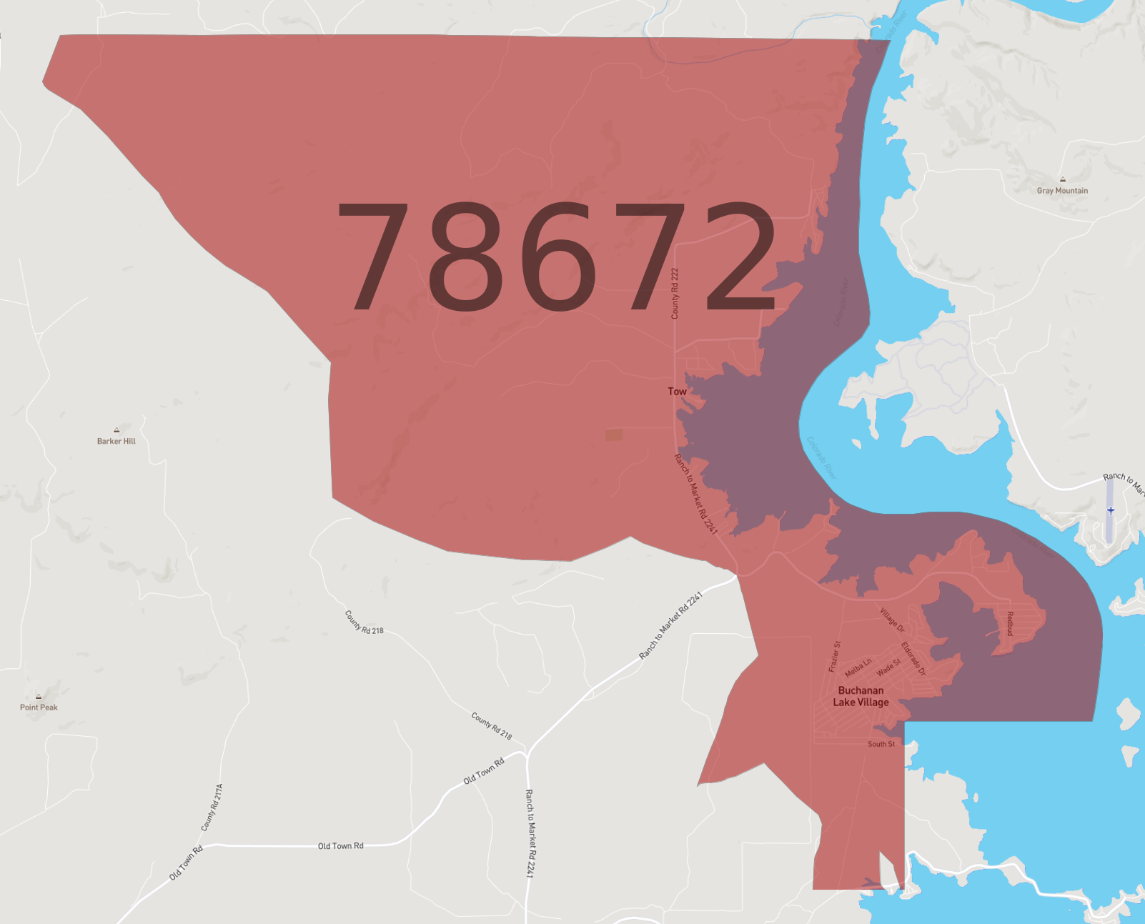 Zip Code 78672 - AtlasBig.com