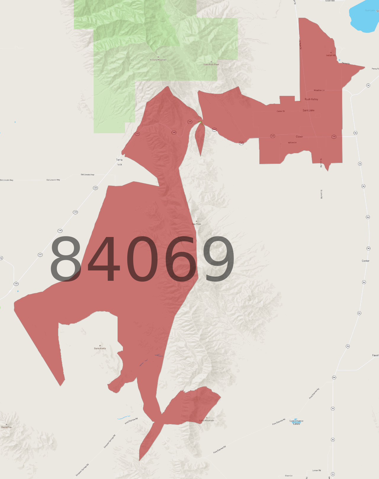 Zip Code 84069 - AtlasBig.com