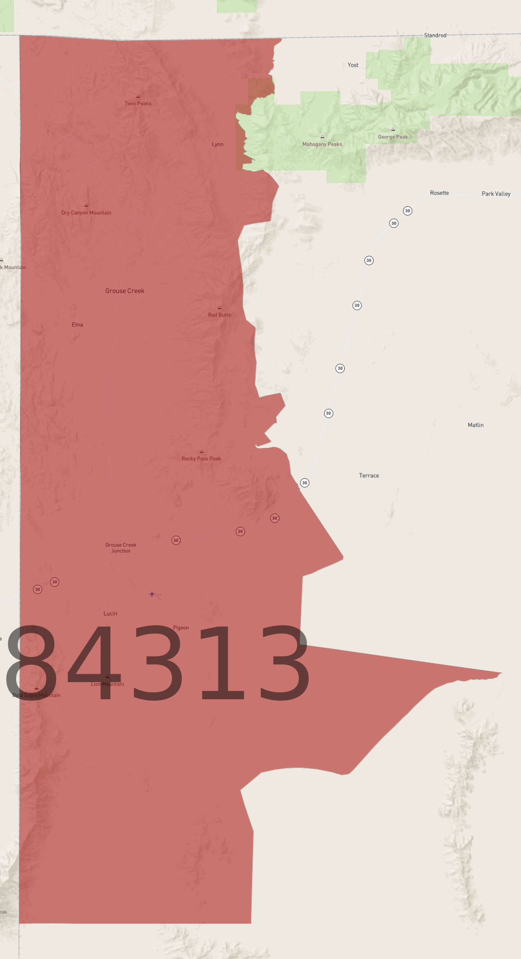 Zip Code 84313 - AtlasBig.com