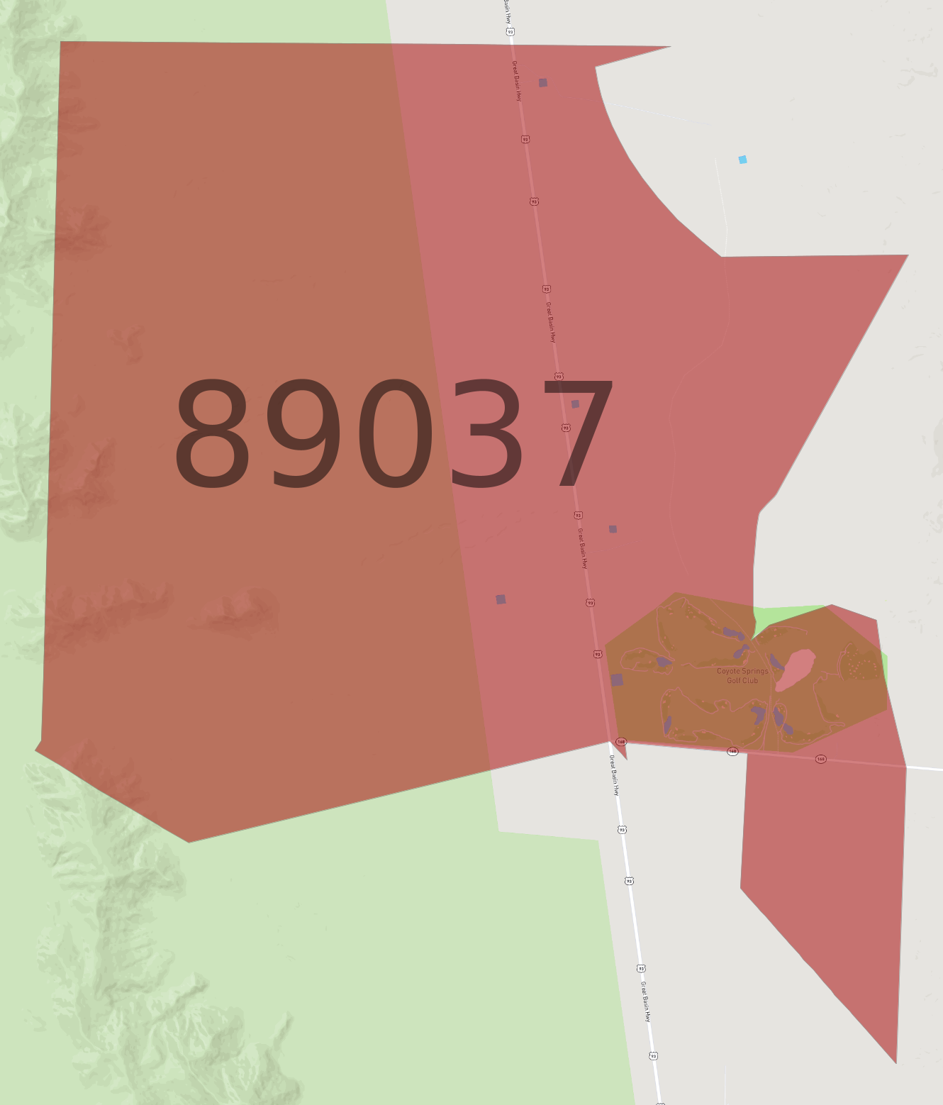 Zip Code 89037