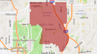 Zip Code 92104 Thumbnail