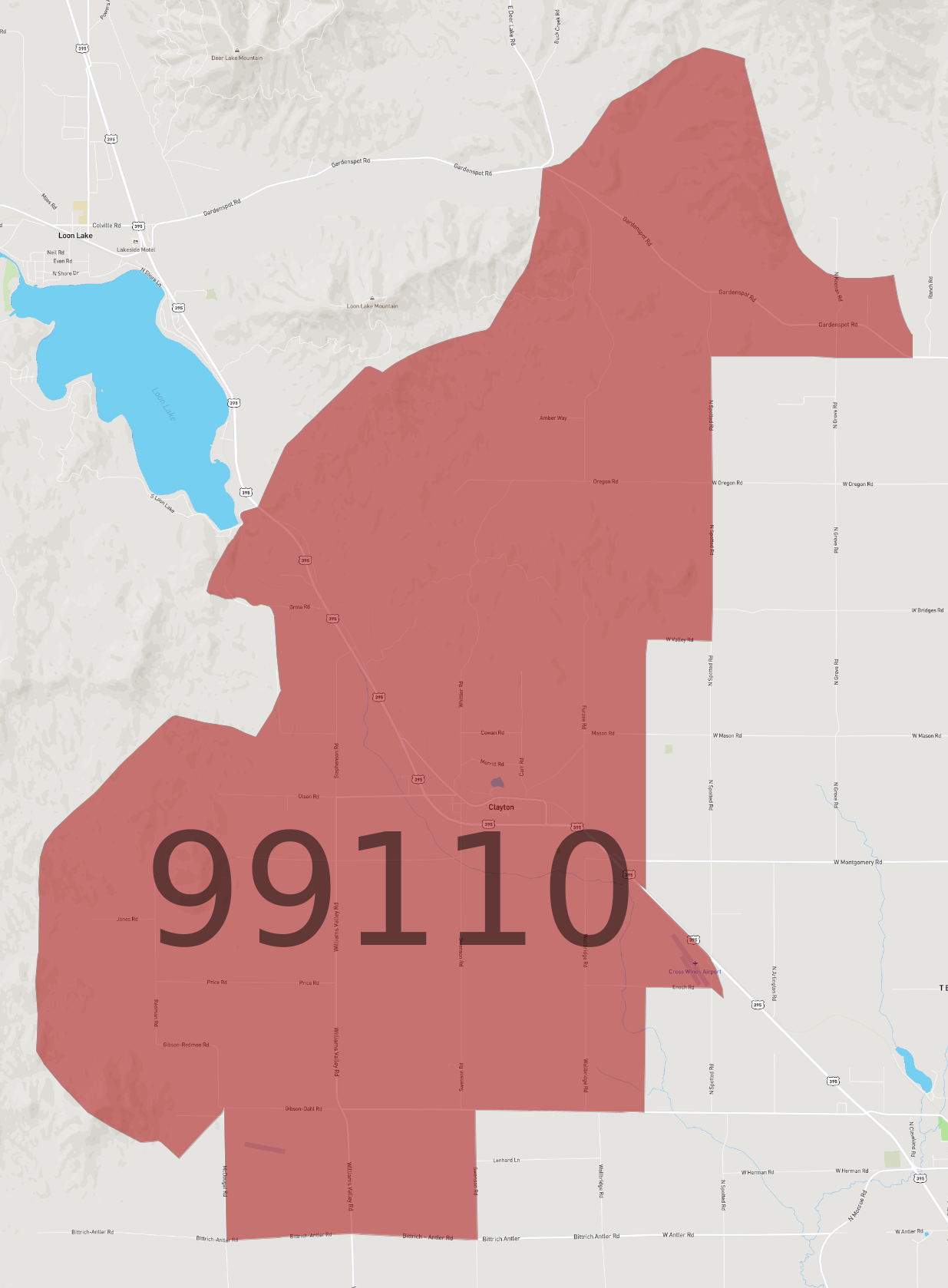 Zip Code 99110