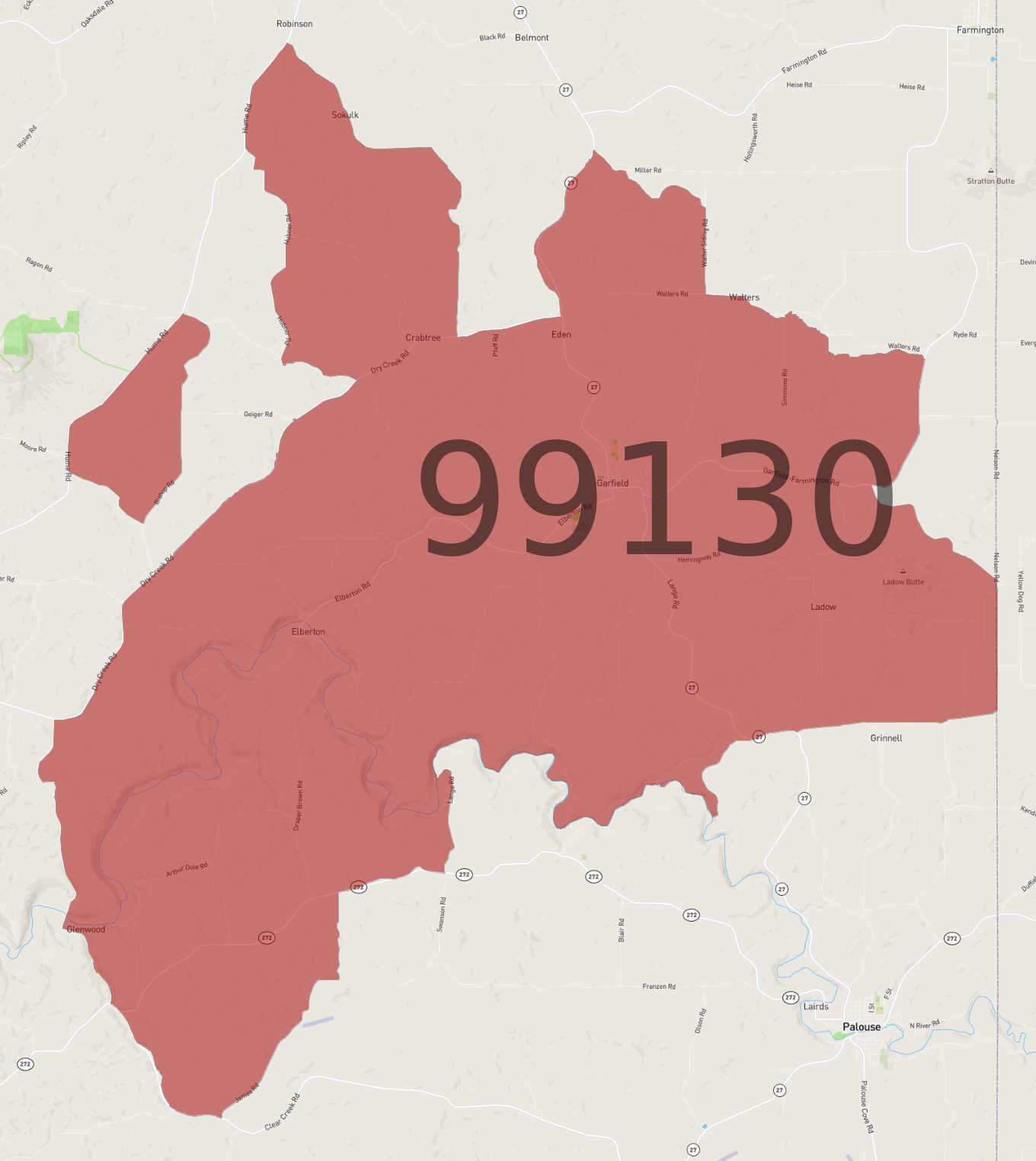 Zip Code 99130 - AtlasBig.com