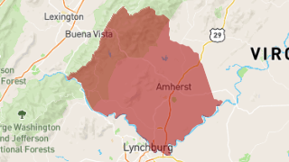 Virginia Amherst County Thumbnail