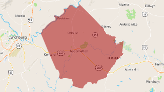 Virginia Appomattox County Thumbnail
