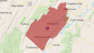 Virginia Shenandoah County Thumbnail