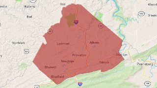 West Virginia Mercer County Thumbnail