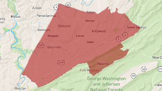 West Virginia Monroe County Thumbnail