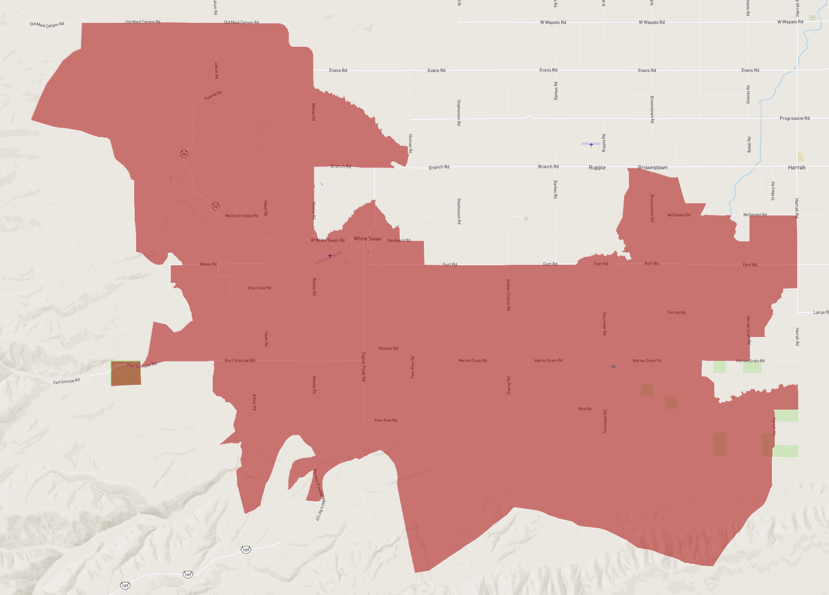 Zip Code 98952 - AtlasBig.com