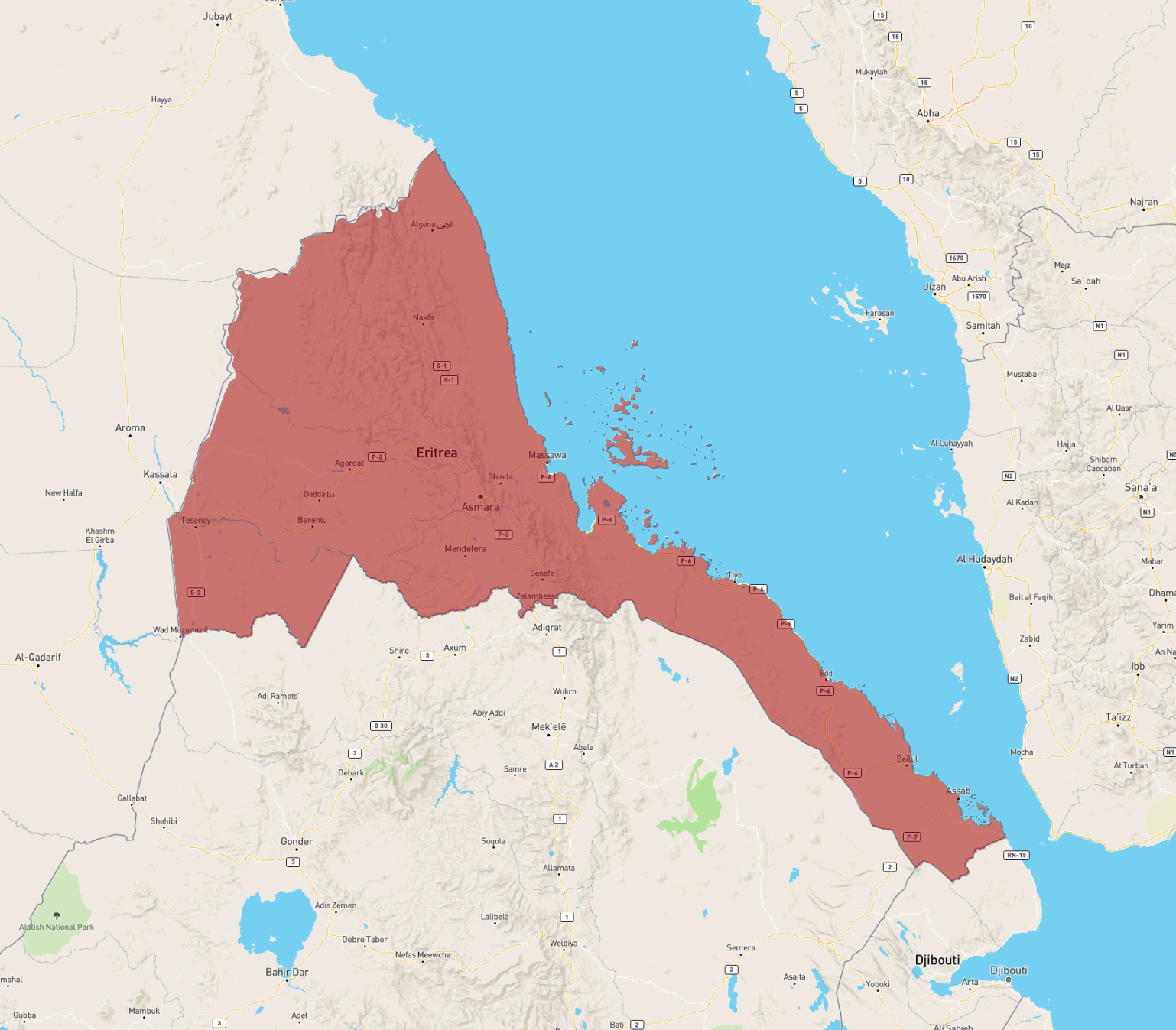 Eritrea AtlasBig