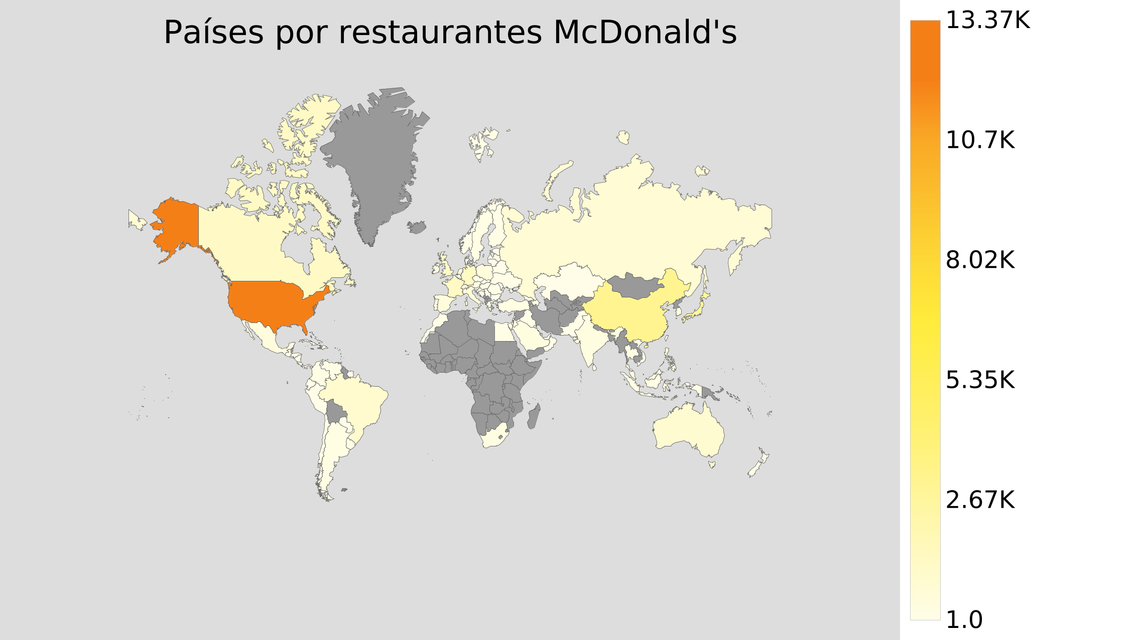 ¿Cuantos Mc Donalds Hay En El Mundo?