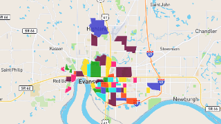 Neighbourhoods in Evansville Thumbnail