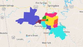 Neighbourhoods in Fayetteville Thumbnail