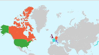 Map of G7 Countries - AtlasBig.com