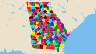 Counties in Georgia Thumbnail