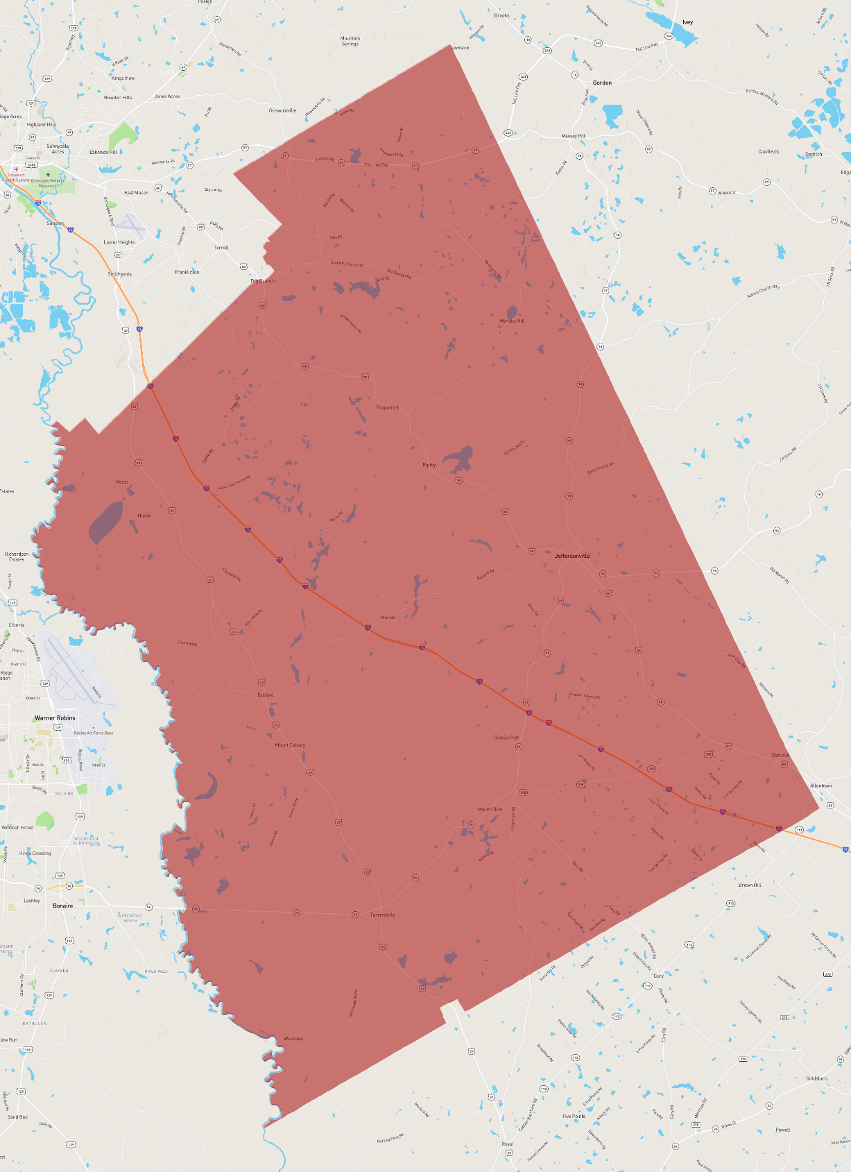 Georgia Twiggs County AtlasBig com Georgia Twiggs County AtlasBig com