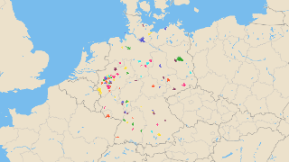 List and Map of Large Cities in Germany Thumbnail