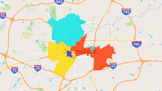 Zip Codes in Greensboro Thumbnail
