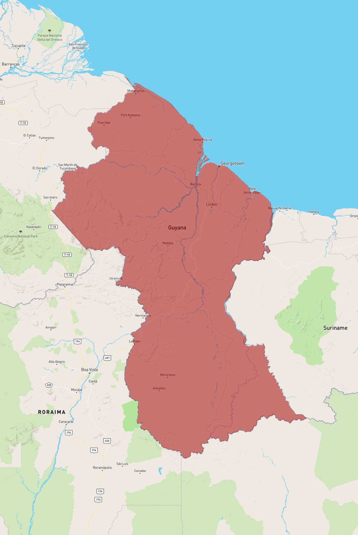 Guyana atlasbig