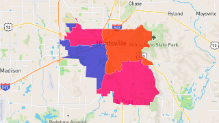 Zip Codes in Huntsville Thumbnail