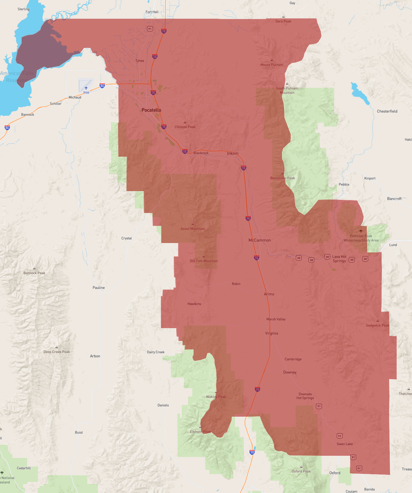 Idaho Bannock County