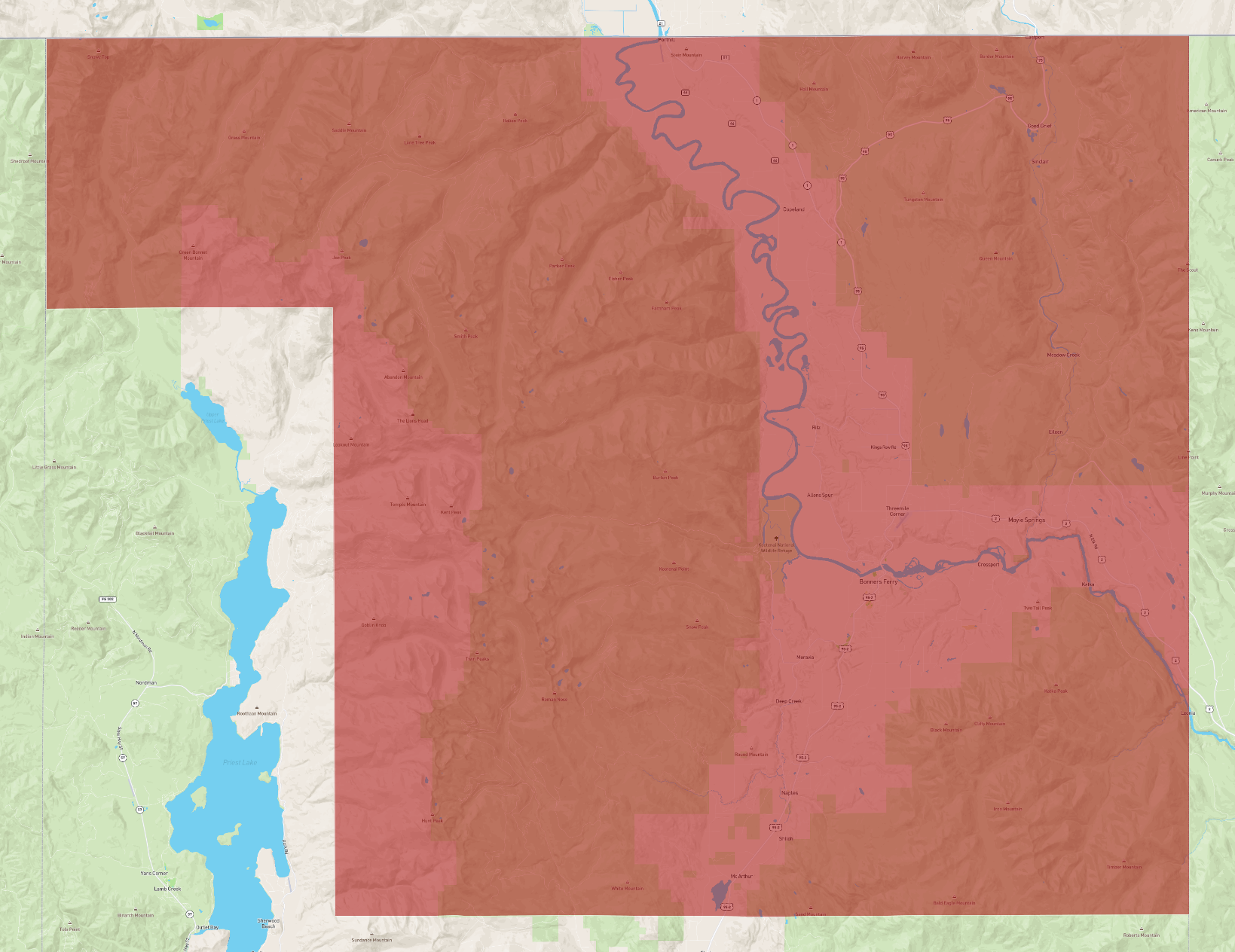 Idaho Boundary County