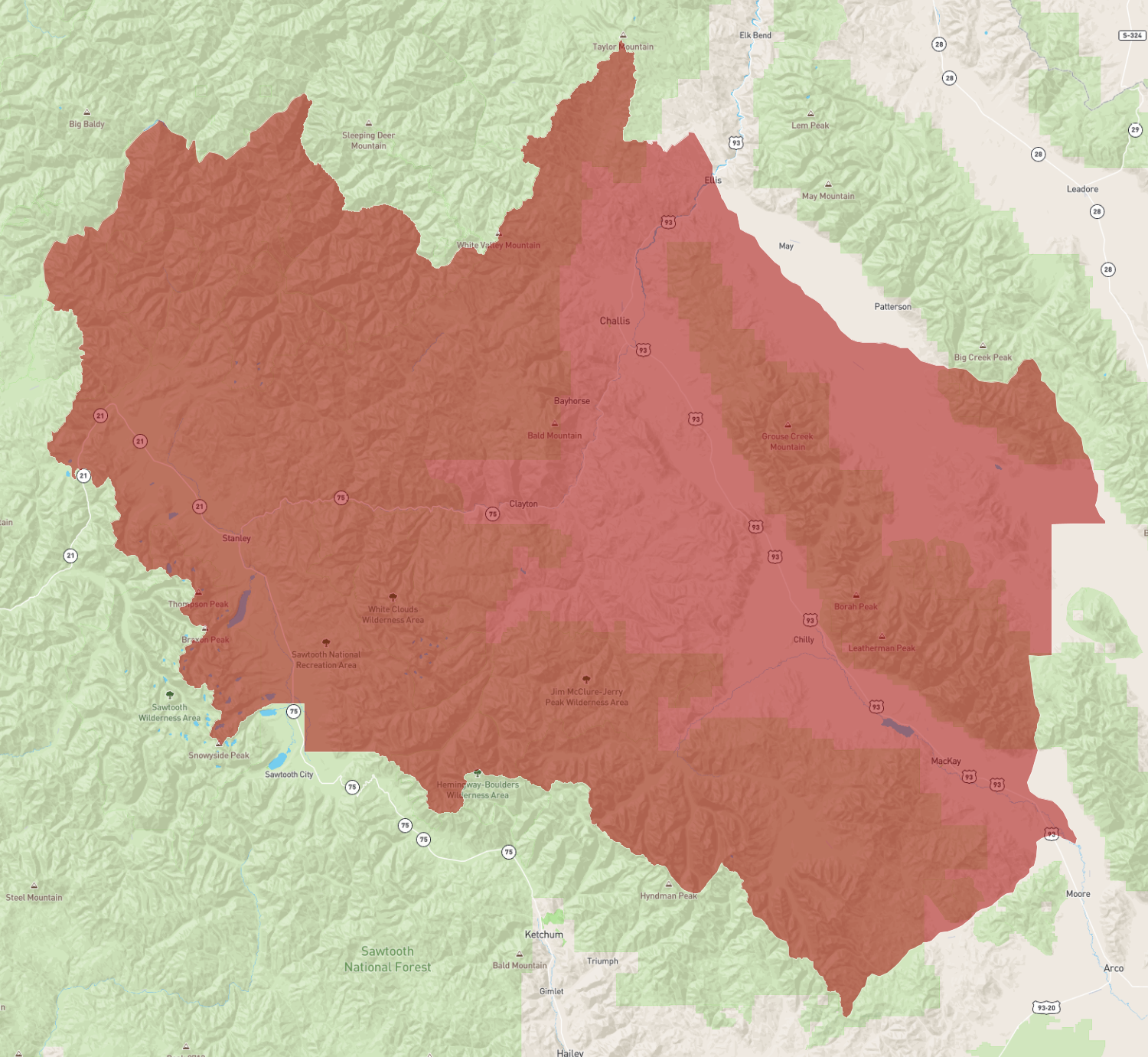 Idaho Custer County