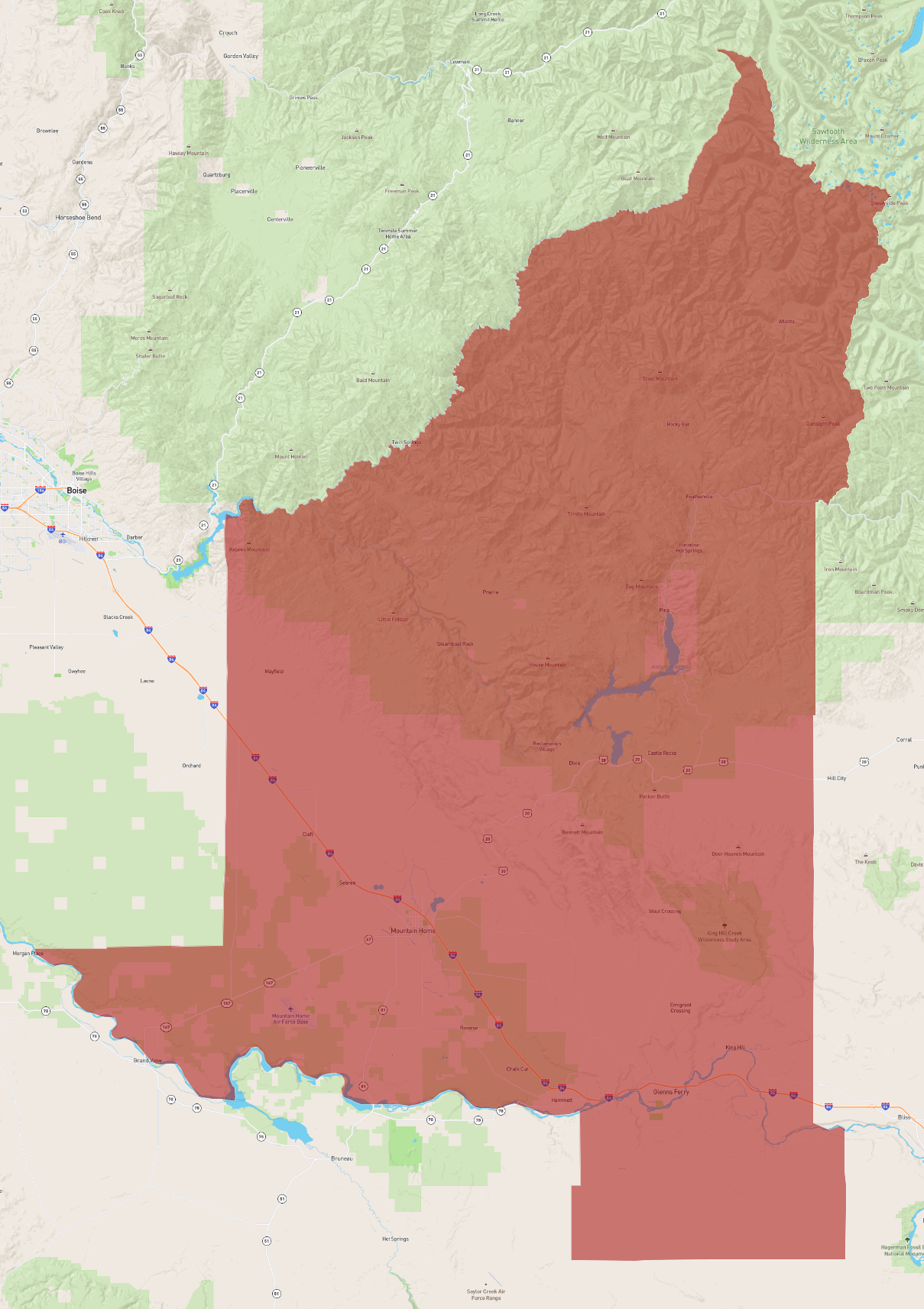 Idaho elmore county atlasbig