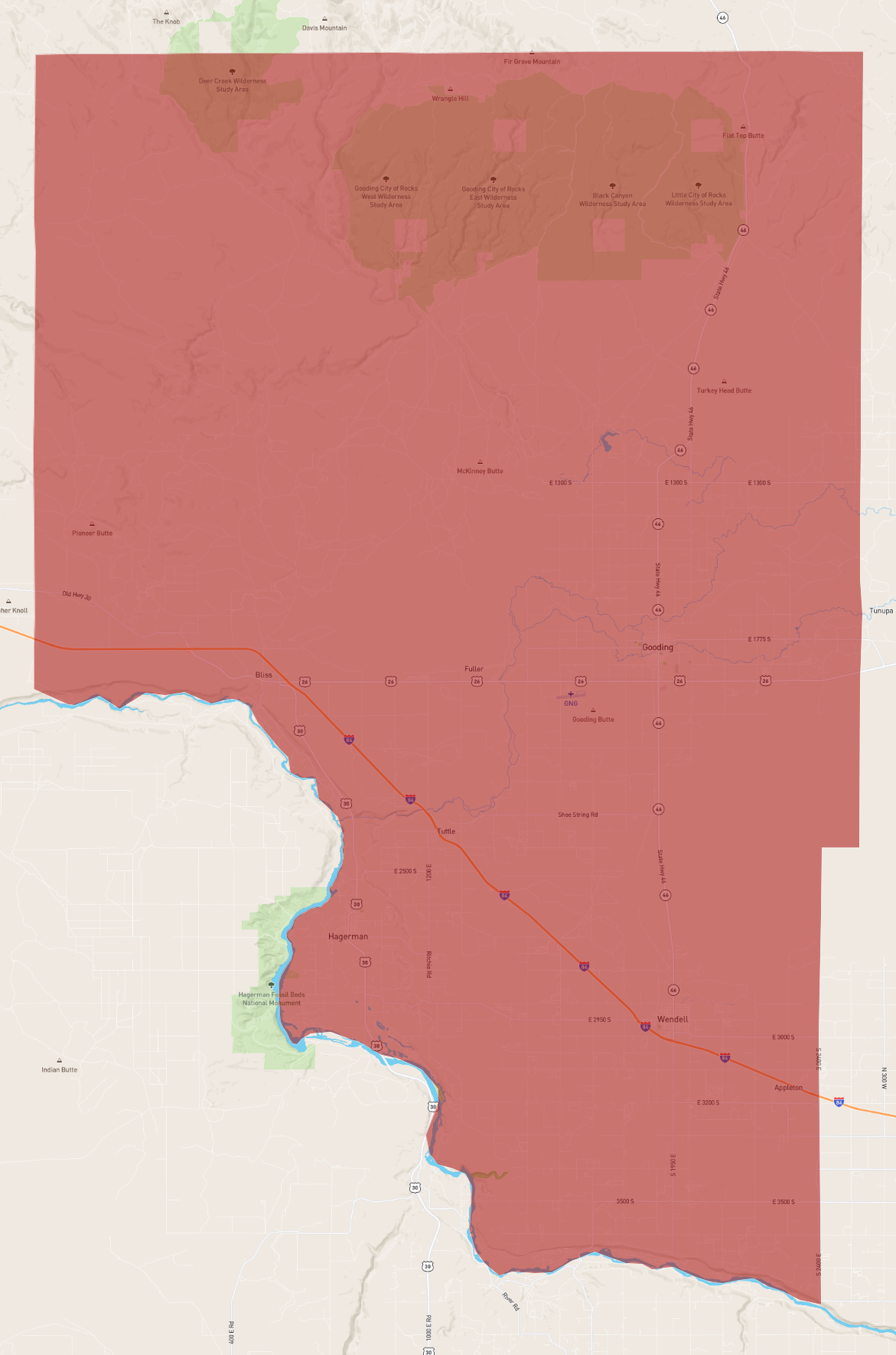 Idaho Gooding County