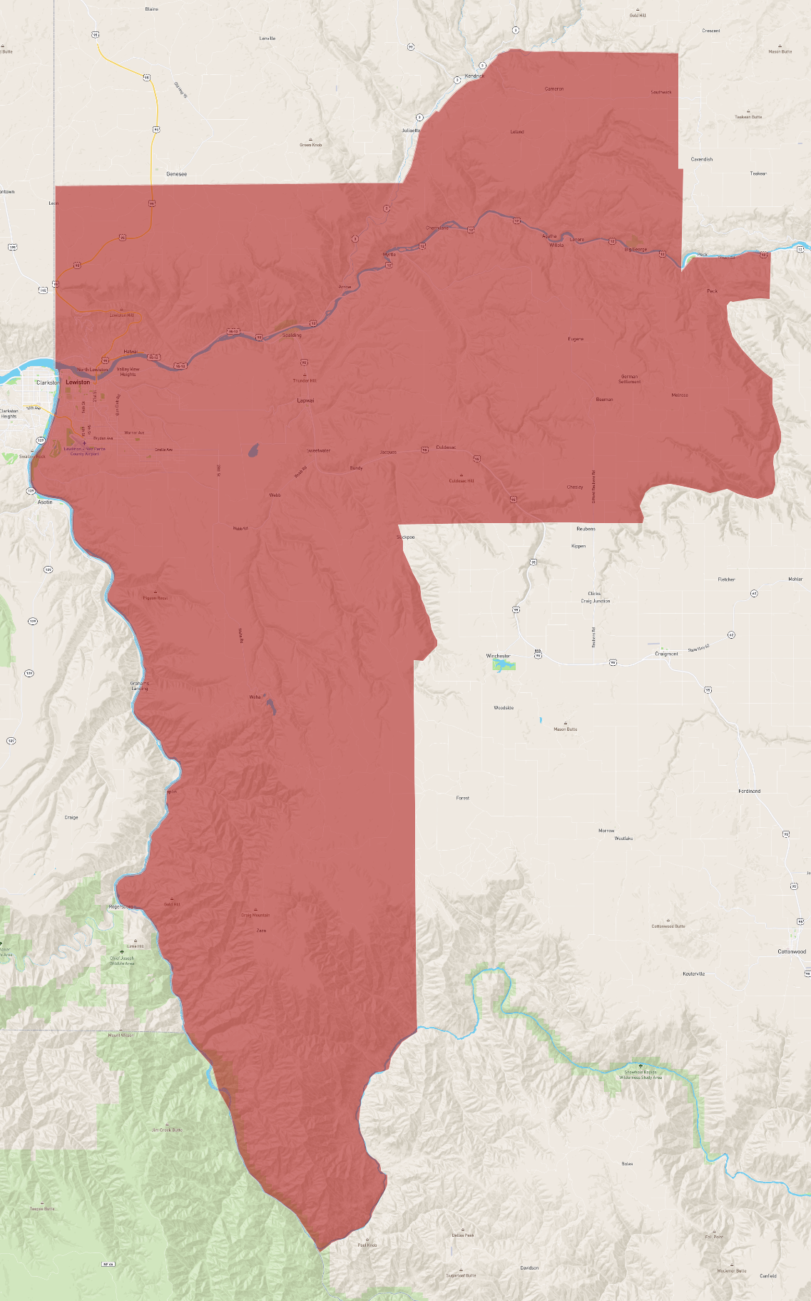 Idaho Nez Perce County