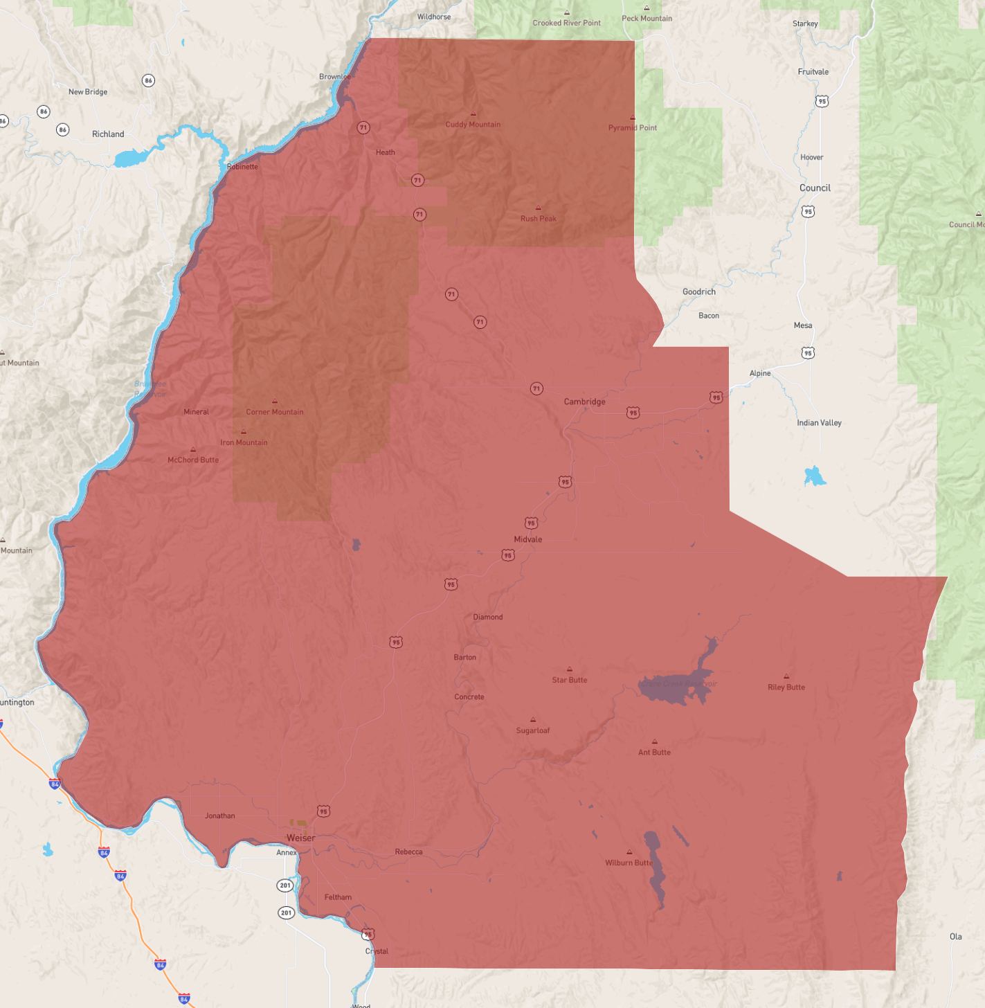 Idaho Washington County