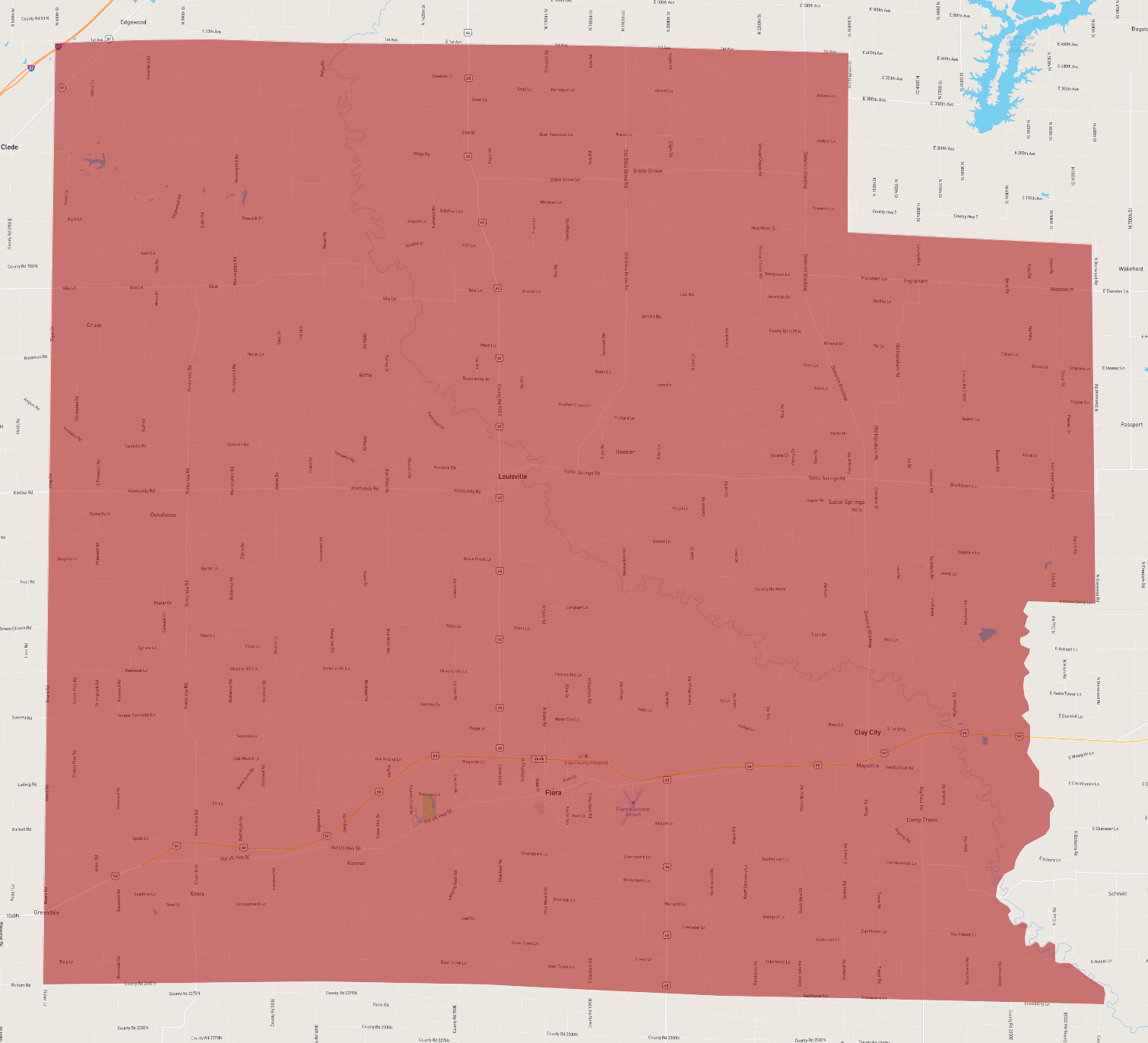 Illinois Clay County