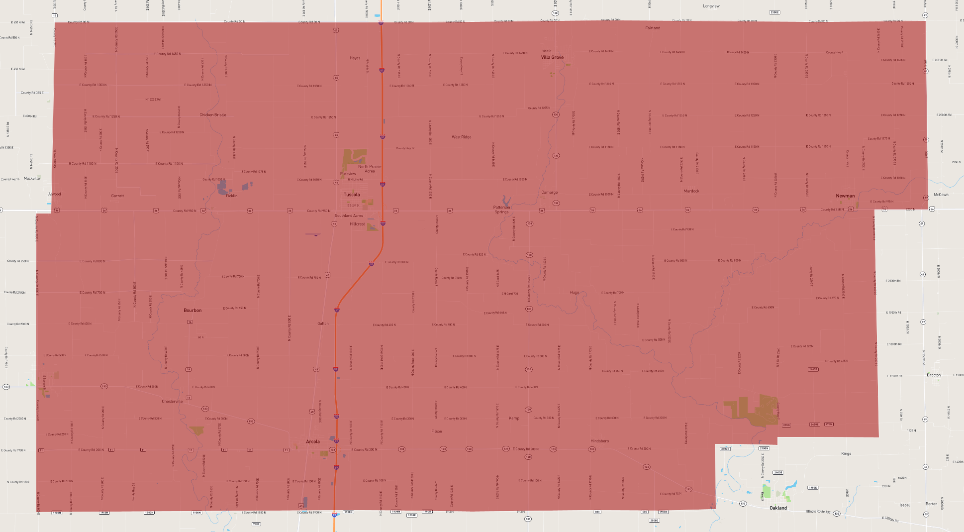 Illinois Douglas County