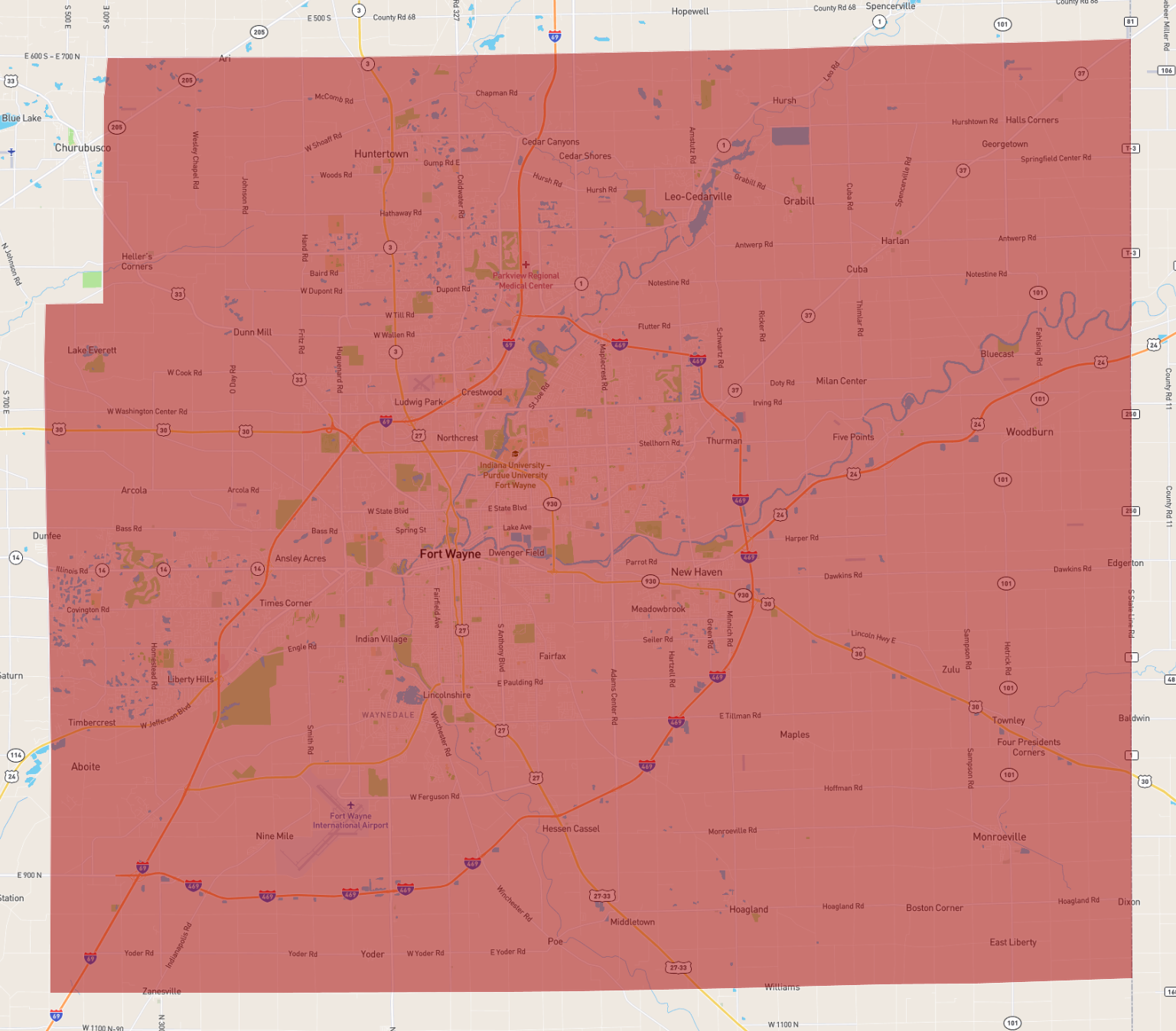 Indiana Allen County