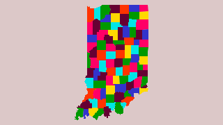 Counties of Indiana Thumbnail