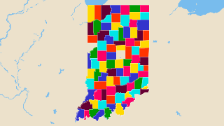 Counties in Indiana Thumbnail