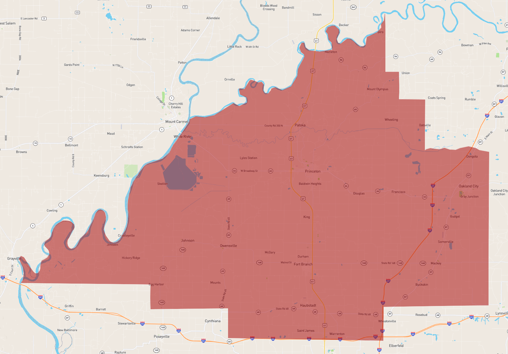 Indiana Gibson County