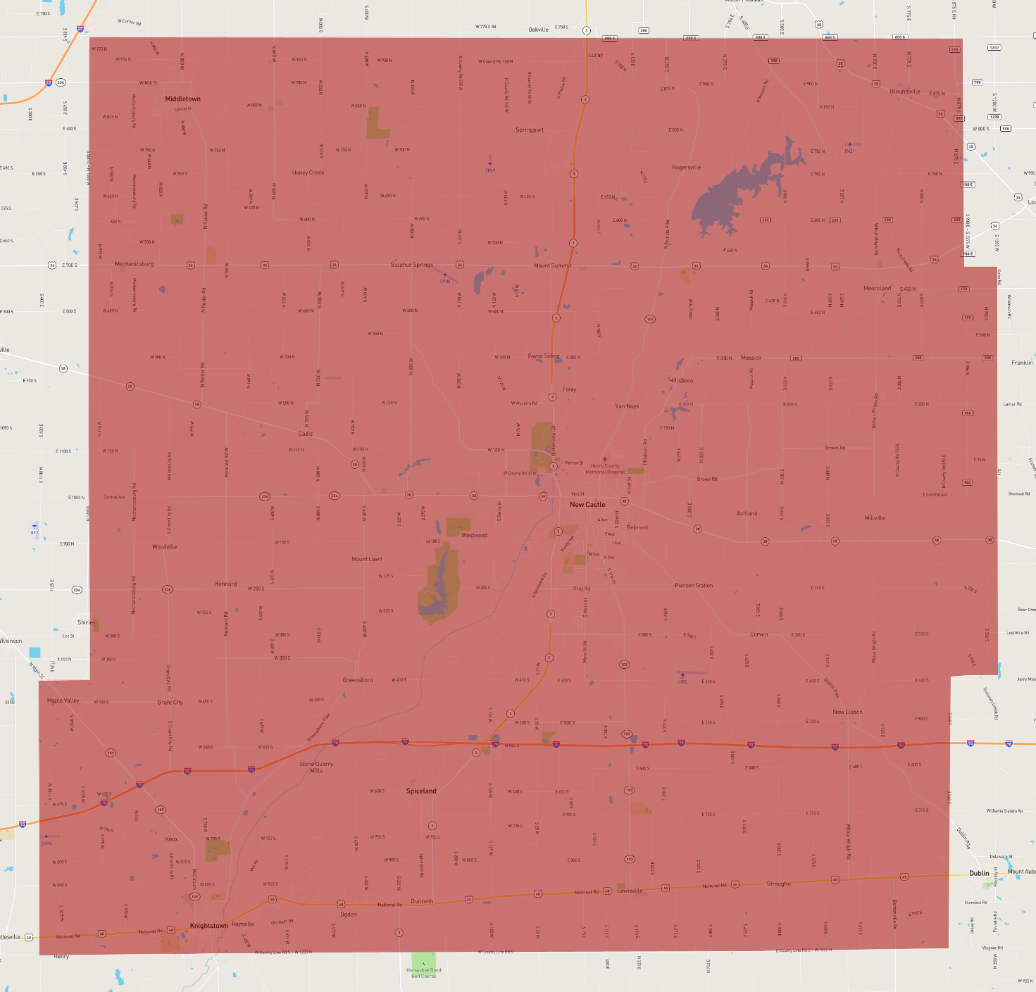 Indiana Henry County
