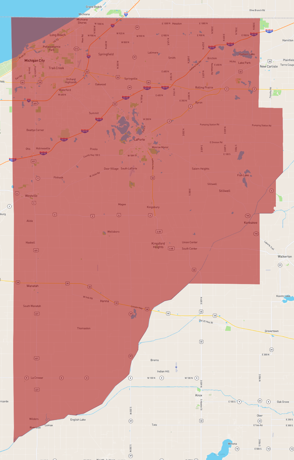 Indiana LaPorte County