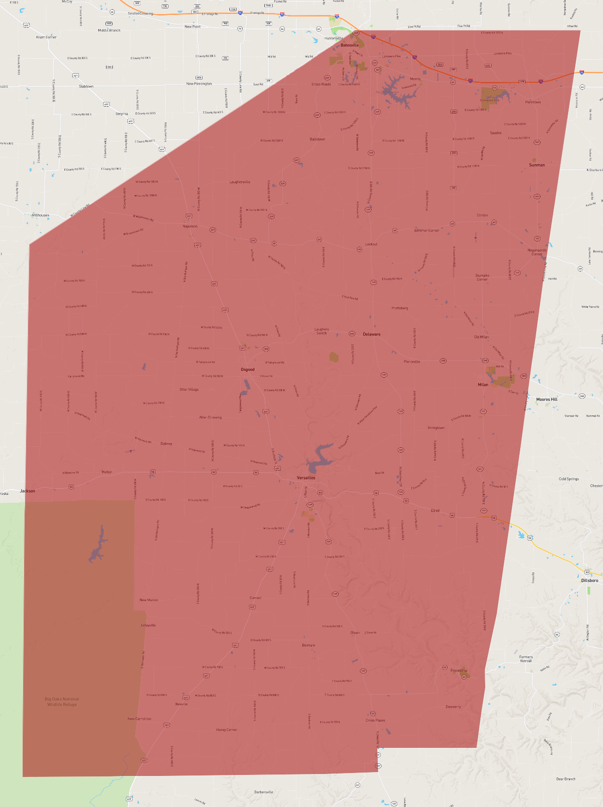 Indiana Ripley County