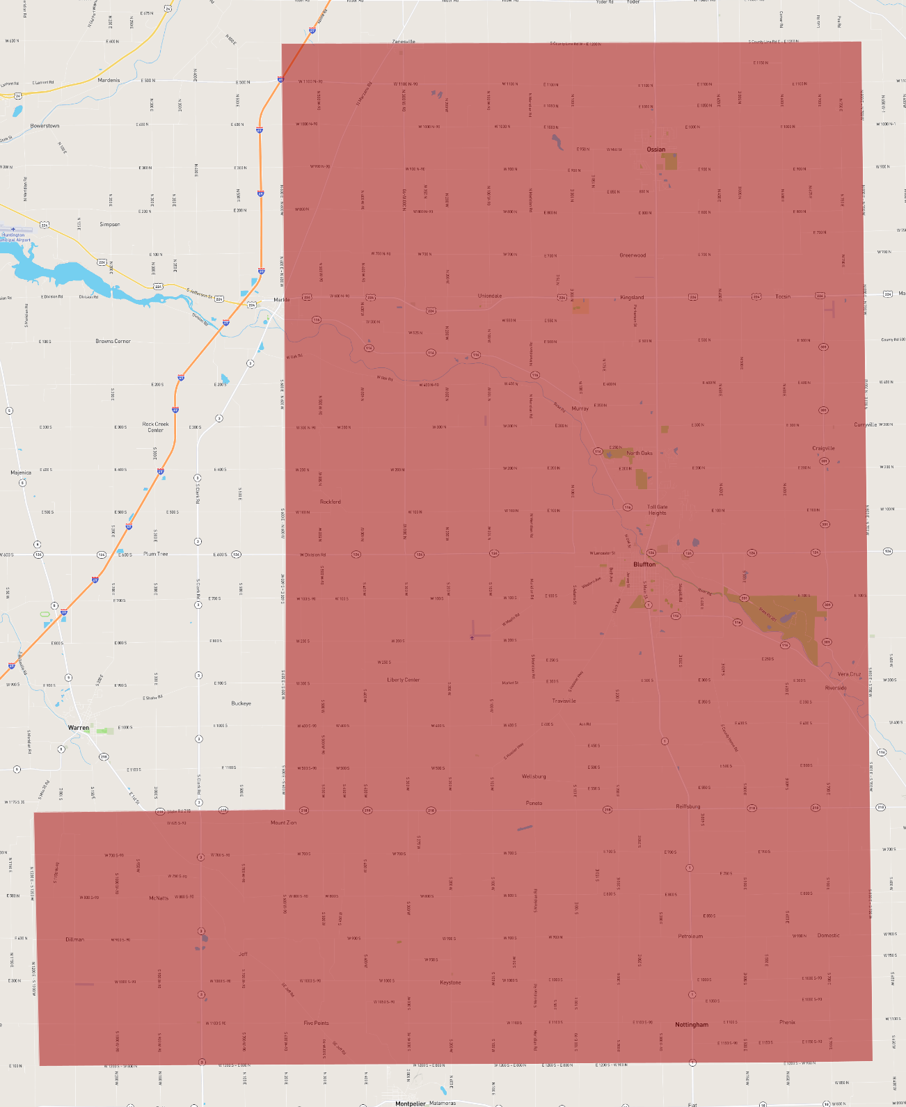 Indiana Wells County