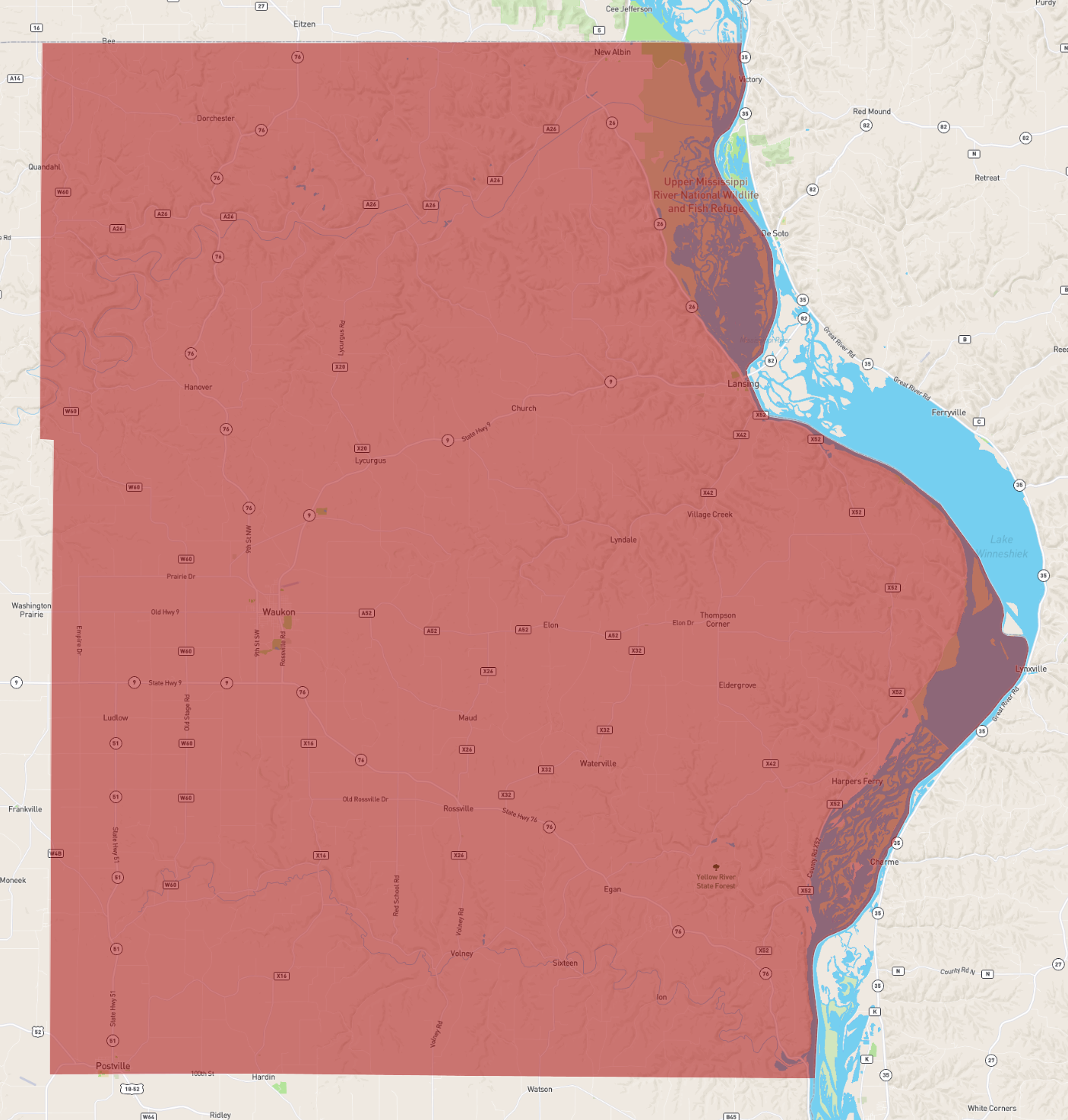 Allamakee County Iowa Gis at James Slate blog