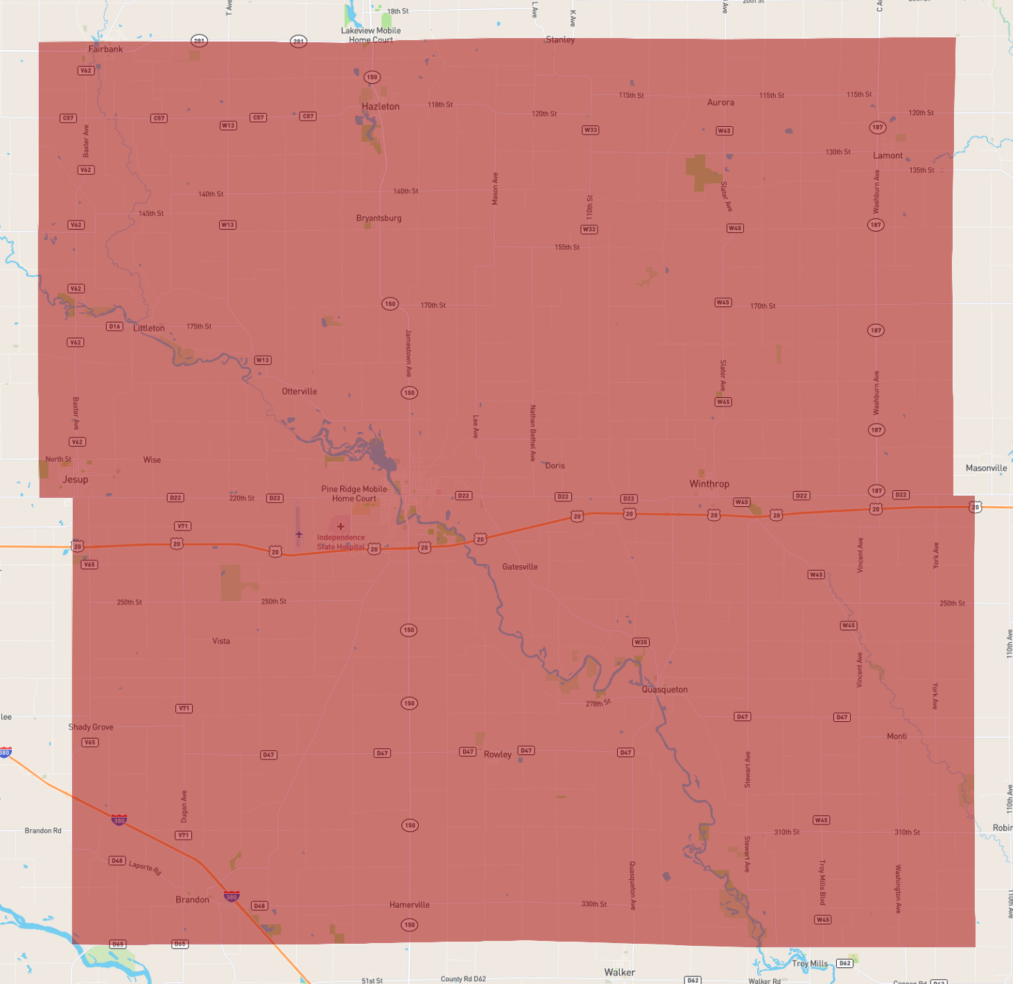 Iowa Buchanan County