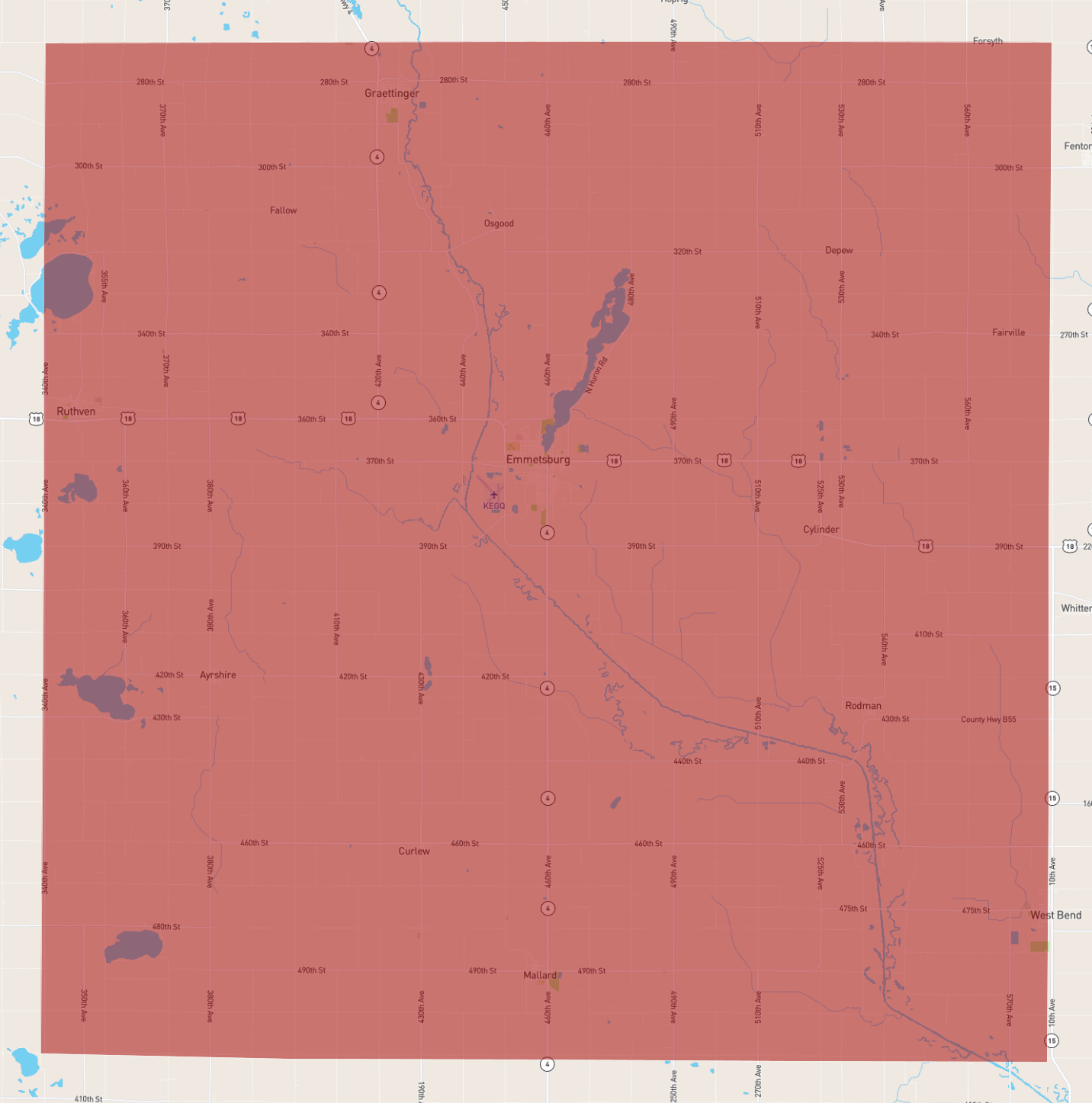 Iowa Palo Alto County